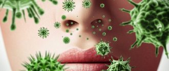 герпес в носу: какие типы вируса