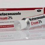 Ketoconazole cream in packaging