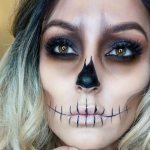 Makeup for Halloween The most terrible and beautiful