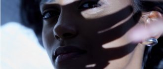 Shadow on a woman&#39;s face.jpg