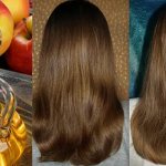 Apple cider vinegar and hair